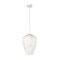 Z-Lite Savanti Pendant, 1-Light, 12 In.W x 16.5 In.H, Textured White/White Opal 7507-12TW - alternate 7